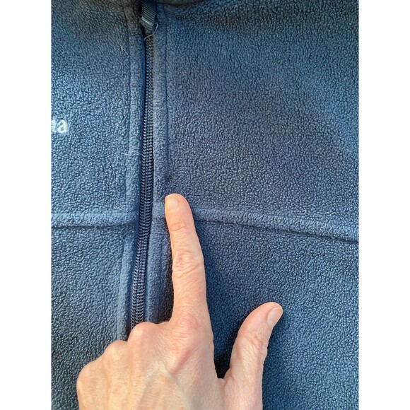 Columbia Full Zip Blue Fleece Jacket Size 10/12 Youth - Picture 5 of 8